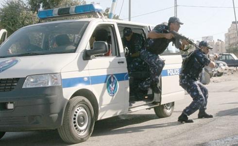 الشرطة الفلسطينية في مدينة نابلس