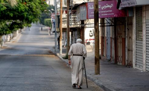 شوارع خالية في غزة مع تفشي فيروس كورونا - أرشيف