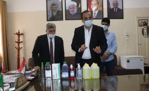 تبرع بمواد تعقيم ومستلزمات طبية