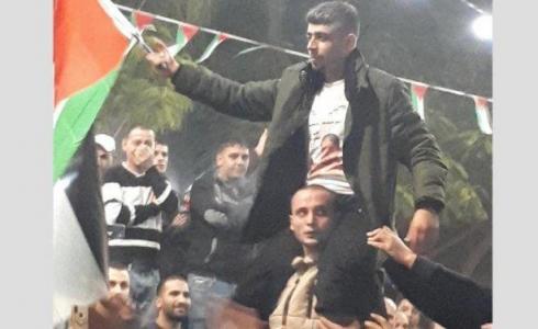  استقبال الأسير المحرر أنس قدومي بقلقيلية -ارشيف0