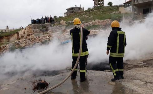 الدفاع المدني الفلسطيني- ارشيفية