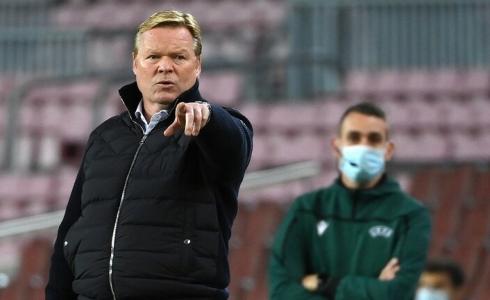 رونالد كومان المدير الفني لنادي برشلونة