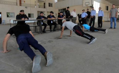 اختبارات اللياقة في غزة
