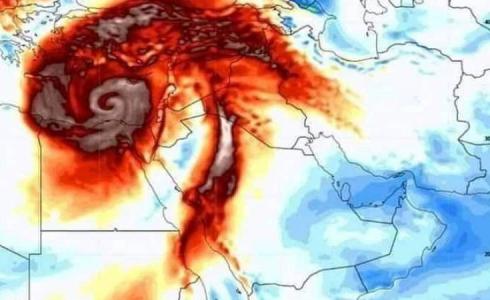 طقس غزة - عاصفة التنين