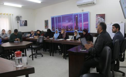 منتدى الشباب الحضاري في مؤسسة إبداع يعقد لقاء تعريفي