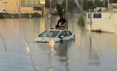 تأثير منحفض جوي في إسرائيل - ارشيف