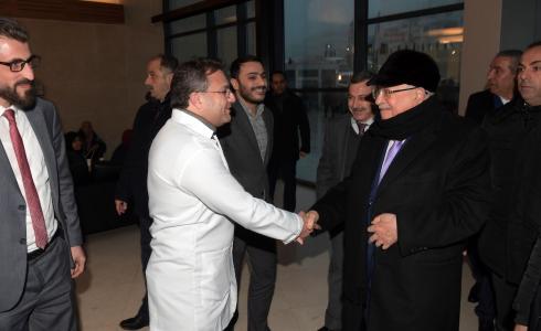 الرئيس محمود عباس يزور المستشفى الاستشاري في رام الله