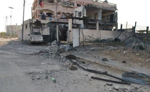 استهداف بلدية المغراقة