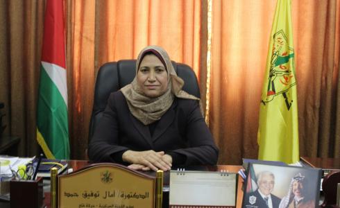 أمال حمد مسؤولة الاتحاد العام للمرأة