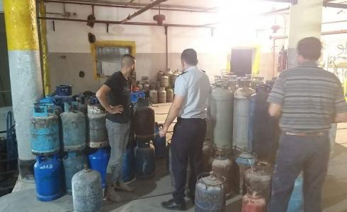 جولة تفتيشية على محطات توزيع الغاز في بيت لحم