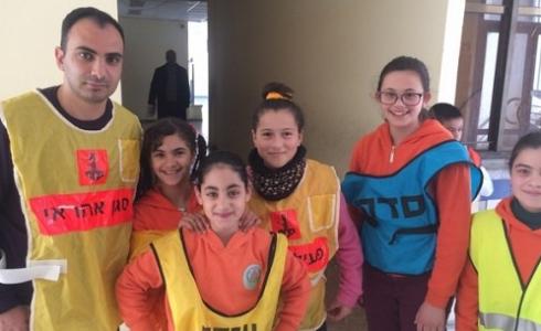 تمرين الطوارئ لطلاب مدرسة ابن سينا