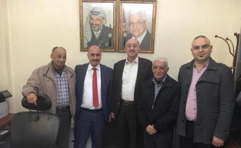 وفد حركي يزور أمين سر وأعضاء قيادة حركة فتح في لبنان
