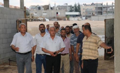 وفد من الجبهة الشعبية يتفقد الجرحى