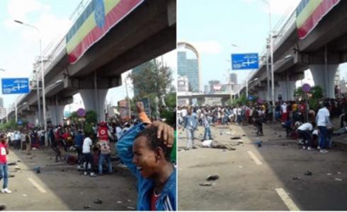  لحظة نجاة رئيس الوزراء الإثيوبي الجديد من محاولة اغتيال ومقتل 4 أشخاص