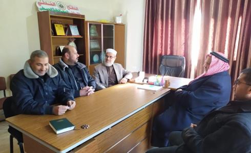 نواب الوسطى يزورون جهاز الدفاع المدني بالمحافظة مثمنين أدائه