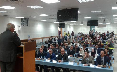 افتتاح معرض الطاقة الاول بجامعة النجاح