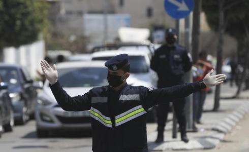 شرطة المرور بغزة- أرشيفية