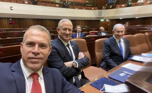 بنيامين نتنياهو وبيني غانتس