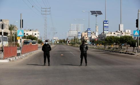 انتشار أمني في قطاع غزة تنفيذاً لقرار الإضراب الشامل