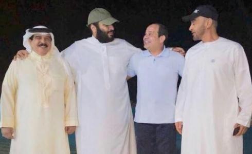 رؤساء الدول المحاصرة لقطر 