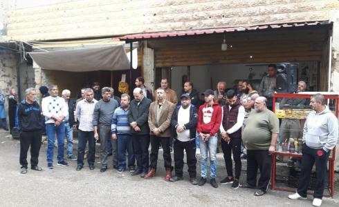 اعتصام أهالي عين الحلوة في لبنان