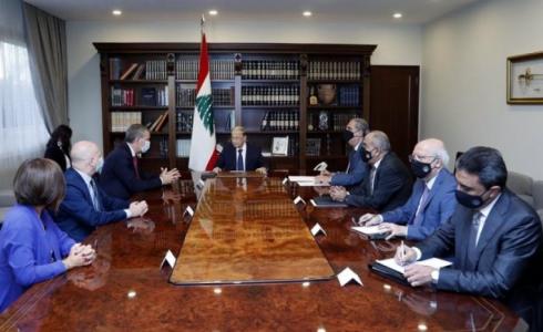 الرئيس اللبناني يلتقي مفوض عام "أونروا" لبحث أوضاع اللاجئين الفلسطينيين