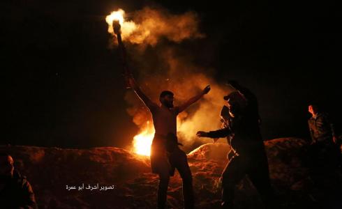 استمرار فعاليات "الإرباك الليلي" على حدود غزة