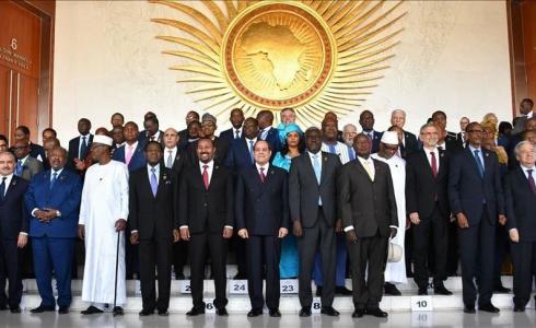 زعماء دول القمة الافريقية المنعقدة في اديس ابابا