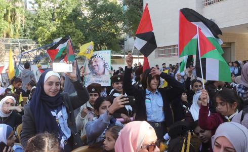 نابلس: فعاليات لإحياء أسبوع الوفاء والاستقلال وذكرى استشهاد عرفات