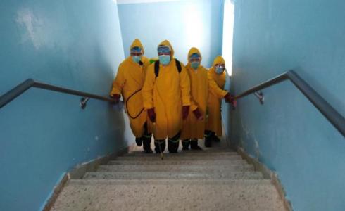 تعقيم مستشفى غزة الأوروبي