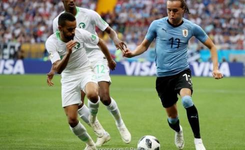 أوروجواي تقصي السعودية ومصر من مونديال روسيا رسميًا