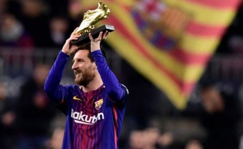 اللاعب الارجنتيني ليونيل ميسي