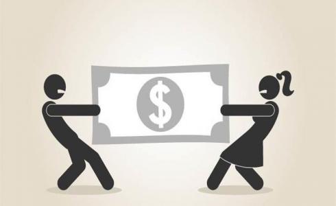 هل يجوز للزوج التمتع بميراث زوجته أو راتبها