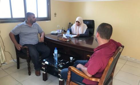 النائب نعيم تناقش قضايا المواطنين مع مدير مباحث الوسطى