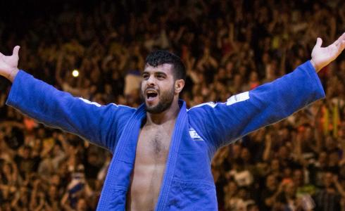 لاعب الجودو الإسرائيلي في أبو ظبي