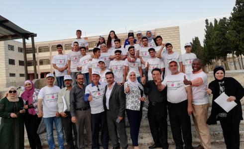 المخيم التطوعي في نابلس