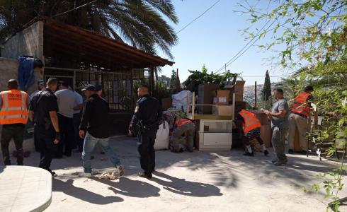 اخلاء عقار عائلة ابو صيام