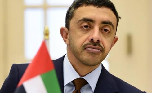وزير الخارجية الإماراتي عبد الله بن زايد 