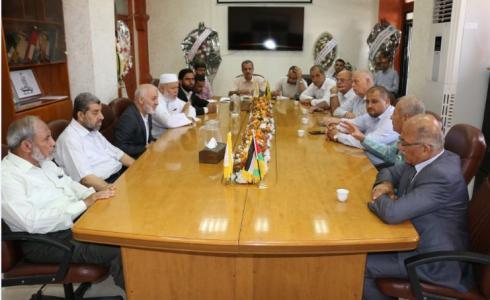 زيارة كتل التغيير والاصلاح لبلدية غزة