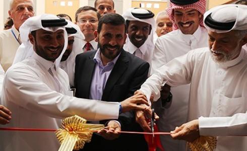 افتتاح مدرسة الشيماء الثانوية للبنات شمال غزة