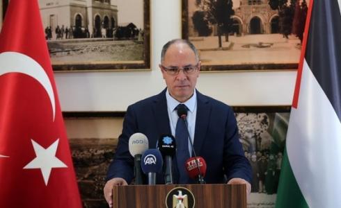 سفير فلسطين بانقرة فائد مصطفى_ ارشيفية