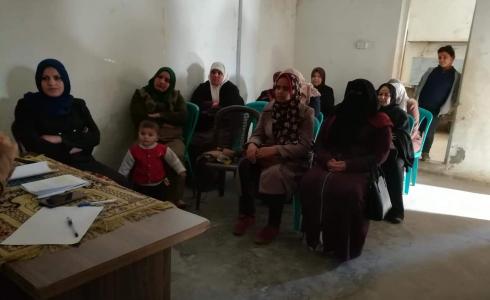 شمال غزة : اللجنة القانونية لإتحاد لجان العمل النسائي الفلسطيني تعقد ورشة حول الزواج المبكر