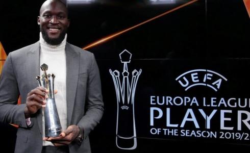 روميلو لوكاكو مهاجم إنتر ميلان الإيطالي