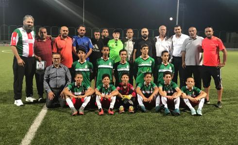 منتخب أكاديمية المحترفين يفوز على نادي الوحدات الأردني