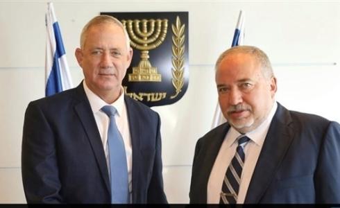 بيني غانتس وأفيغدور ليبرمان