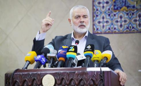 إسماعيل هنية رئيس المكتب السياسي لحركة حماس