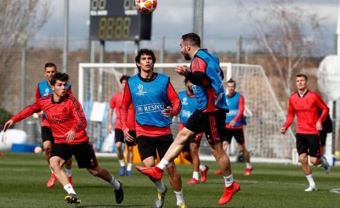 تدريبات ريال مدريد استعدادا لمواجهة اياكس في دوري ابطال اوروبا