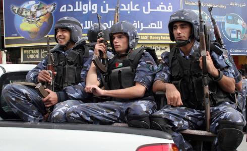 قوات الشرطة الفلسطينية في رام الله