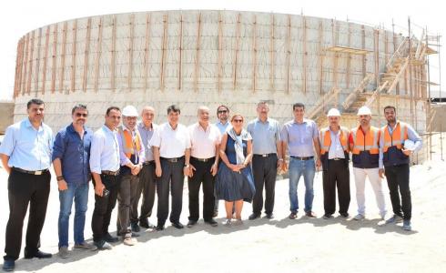 'بلديات الساحل' تستقبل رئيس الاتحاد الاوروبي للتعاون في فلسطين