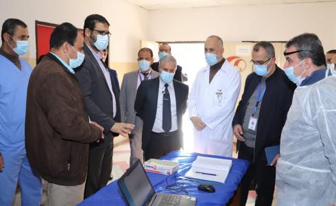 وكيل وزارة الصحة خلال تفقده العمل بمستشفى الإندونيسي